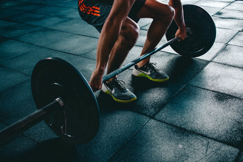 Strength training area